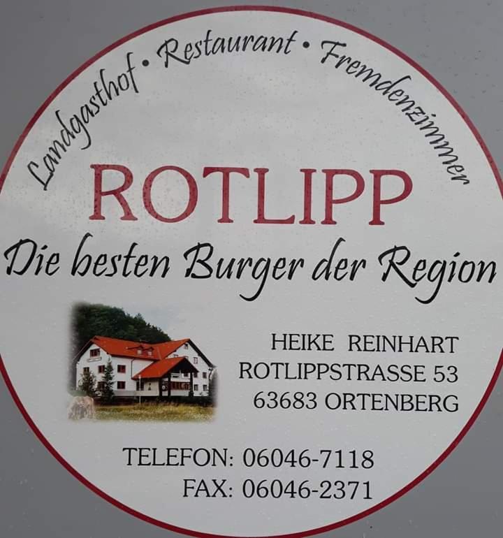 Landgasthof Rotlipp Gaestezimmer Ortenberg  Exteriér fotografie